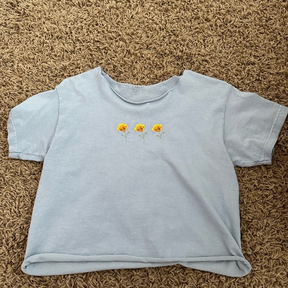 Pacsun blue crop - Picture 1 of 1